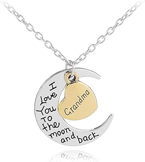 Christmas Gifts Birthday Gift for Mom Aunt Grandma Sister Daughter Family Members Pendant Necklaces
