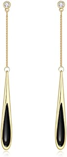 FAMARINE Color Dangle Earrings for Women Red Black Green White Earring Drop Earrings Jewelry