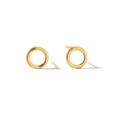 3 Pairs Titanium Stud Earrings Set, Hypoallergenic Women Earrings Nickel Free Earrings for Sensitive Ears Classic Dainty Girls Earring Studs
