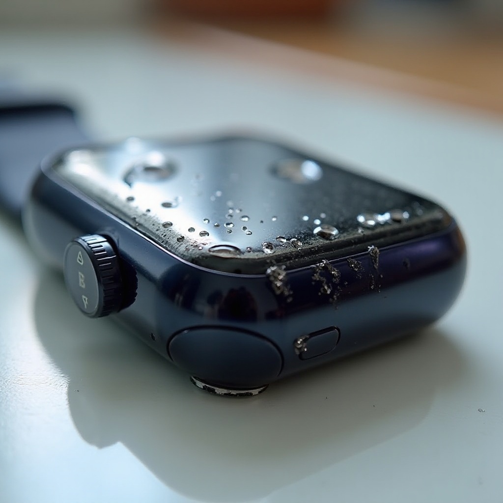 como secar un smartwatch mojado
