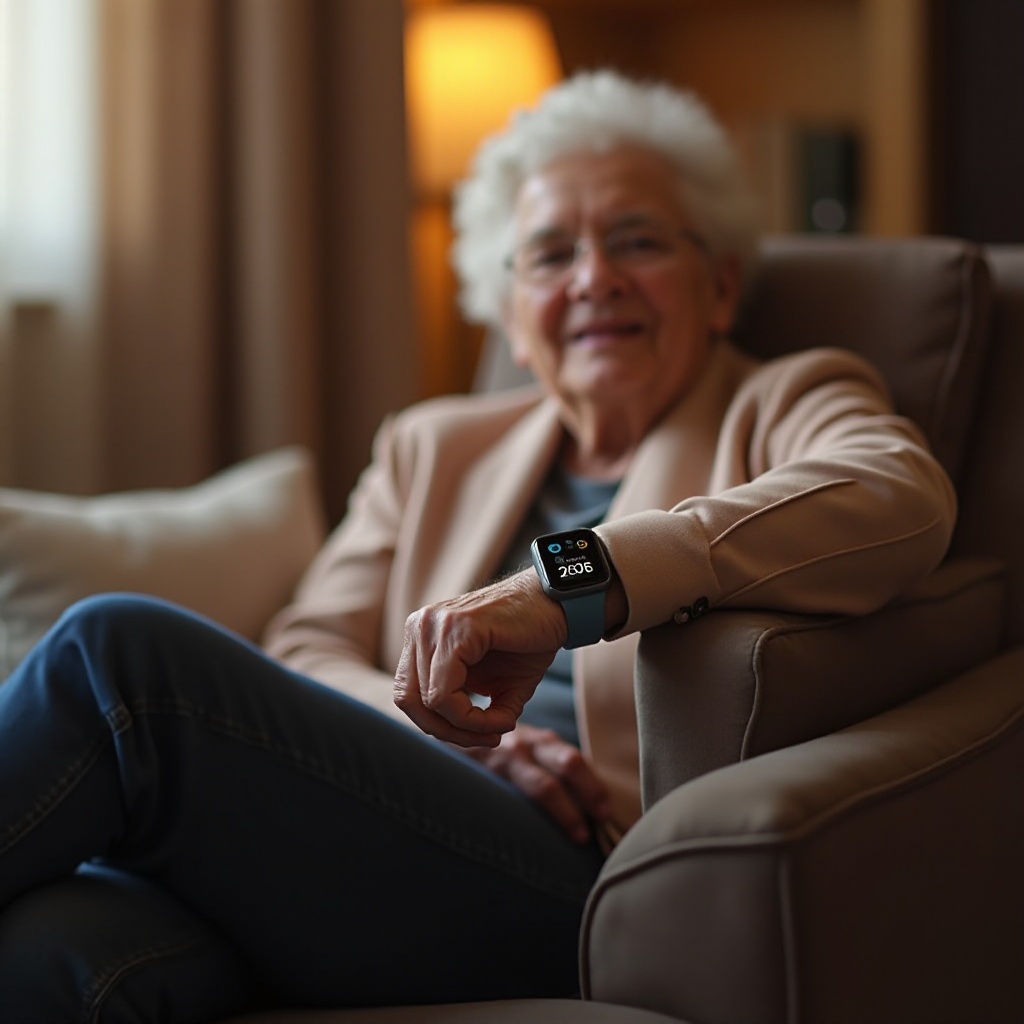montre connectée assistance personne agée