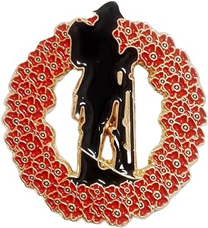 Never Forget Memorial Day Remembrance Day Veteran Lapel Pin Badge Brooch Decorations Gifts Memorabilia
