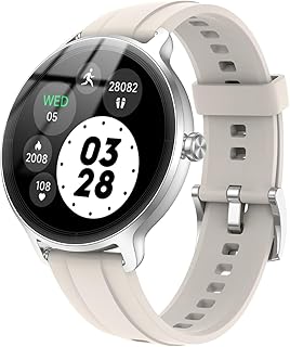 EchoByteスマートウォッチ、コスパ最強の全方位、通話機能と高精細1.27インチ画面搭載。iPhone＆Android対応、あらゆるライフスタイルに最適