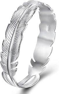 Sterling Silver Bangle Bracelets for Women 925 Sterling Silver Cuff Bangles Adjustable Fashion Women Jewelry Lucky Fidget Bracelet for Women Mom Wife Valentine Mothers Day Gift