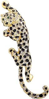 Vintage Gold Leopard Brooch Pin，Punk Leopard Brooch pin,Animal Brooch Pin， Suit Stud, Shirt Studs, Lapel Pin for women for men，Dainty Christmas Wedding Birthday Holiday Jewelry Unisex Gifts