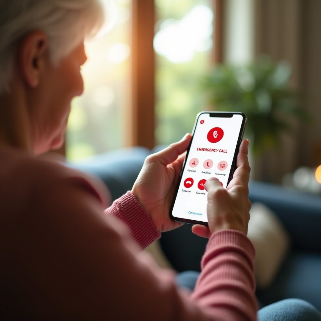 senioren notruf auf handy