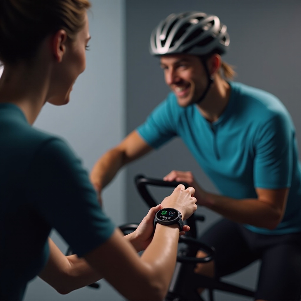 connecter montre garmin zwift vélo