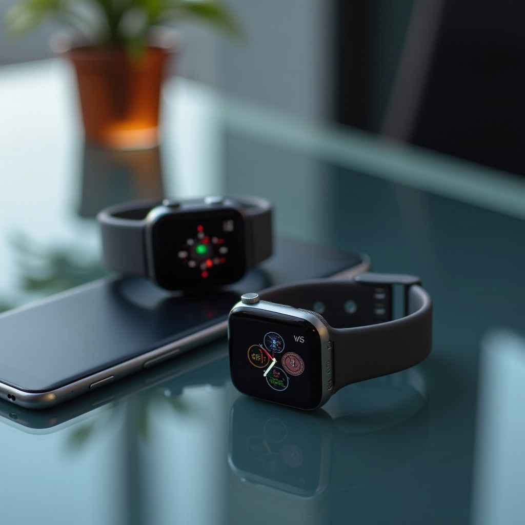 montre connectée distance téléphone