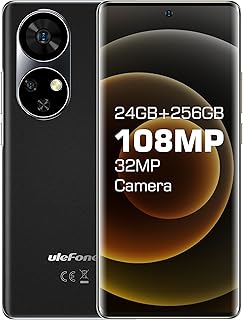 Ulefone Note 17 Pro Smartphone ohne Vertrag mit 24GB RAM und 256GB Speicher, 108MP Kamera, 6.78 Zoll Display, Gorilla Glas 5, ideal für anspruchsvolle Nutzer und häufiges Multitasking