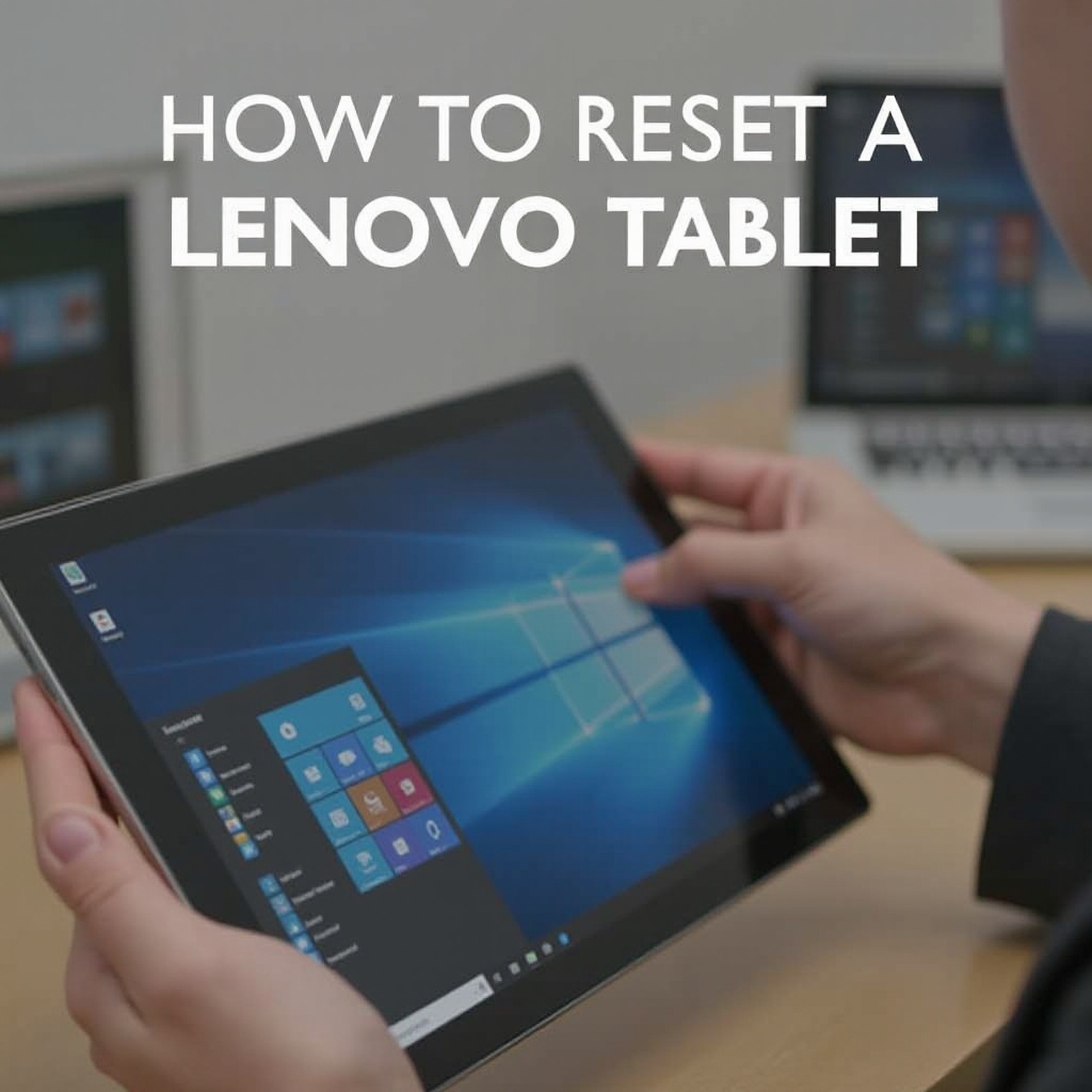 Wie man ein Lenovo-Tablet auf Werkseinstellungen zurücksetzt