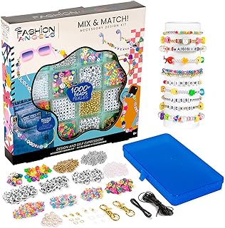 Disney Stitch DIY Bead Bracelet Making Kit in Fashion Angels Mix with Clay Beads and Alphabet Beads for Kids - Creative & Screen-Free Activity Design by Fashion Angels