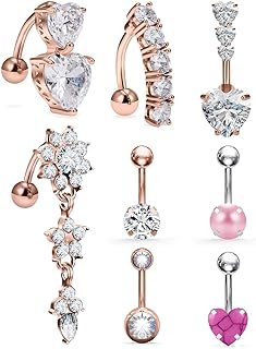 Belly Button Ring Belly Rings Belly Button Piercing Belly Rings For Women Belly Piercing Belly Button Rings Belly Ring Belly Button Rings Dangling Dangle Belly Button Rings