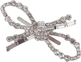 GALPADA Jeweled Shoe Clip Small Bowknot Shoe Clip Shoe Brooch Decorative Shoe Clips Shoe Clips Bowknot Rhinestone Shoe Clips Metal Shoe Clips Rhinestone Shoe Decor Clip Women Shoe Clip