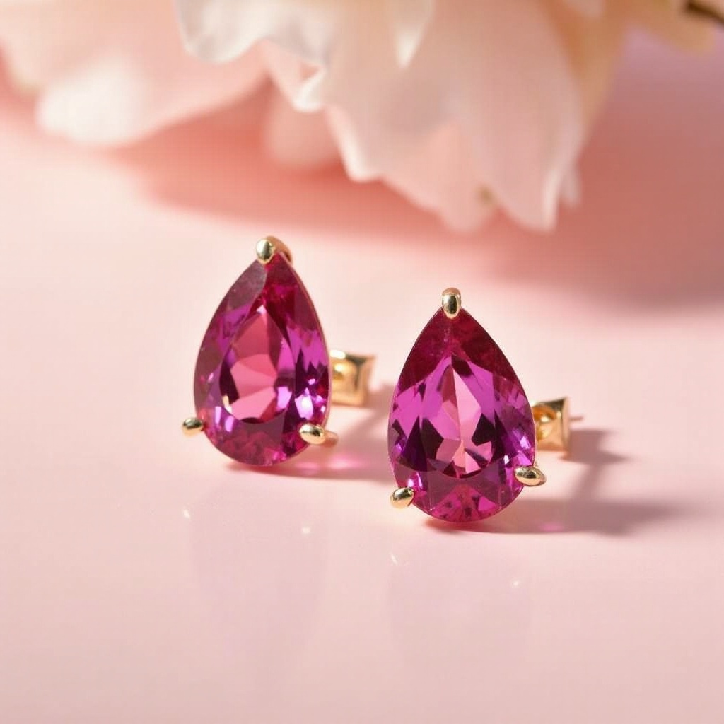 Boucles d'oreilles en spinelle rose : Guide 2024