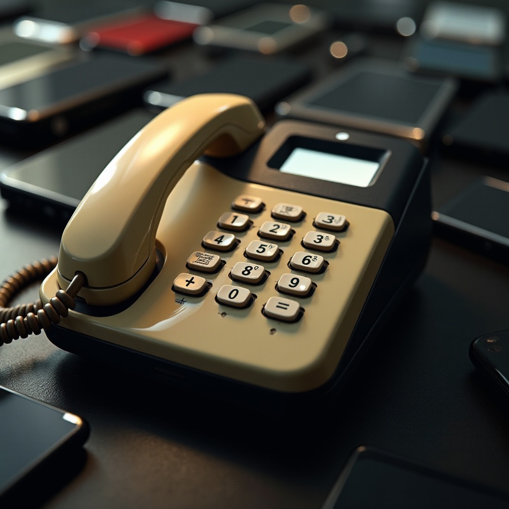Téléphones avec touches : Simplicité et durabilité