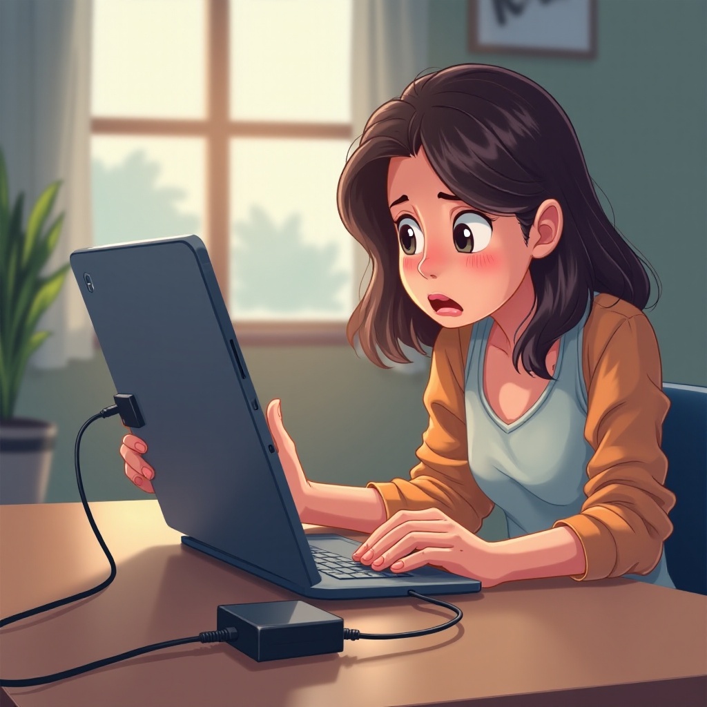 Solution : tablette Samsung qui ne charge plus