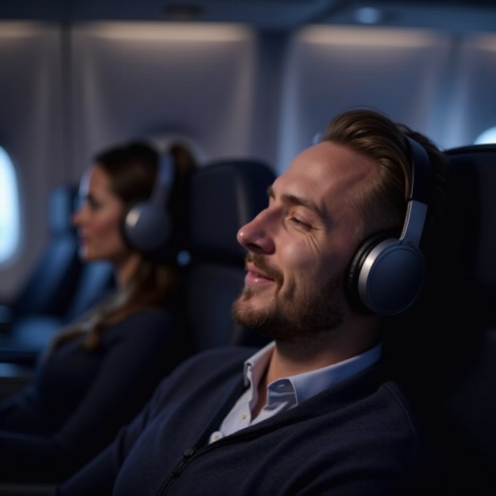 casque audio avion