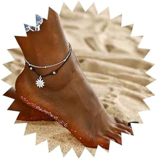 Chic Bohemian Woven Silver Bracelet with Lobster Claw Clasp and Braided Chain, Perfect for Women and Girls, Vintage Sun Design