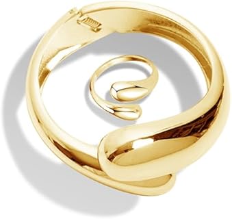 Gold Cuff Bracelets for Women Chunky Bangle Bracelets Irregular Wide Wrist Arm Cuff Bracelets Gold Plated Polished Cuff Bracelet Trendy Gold Bangle Jewelry Gifts for Teen Girls