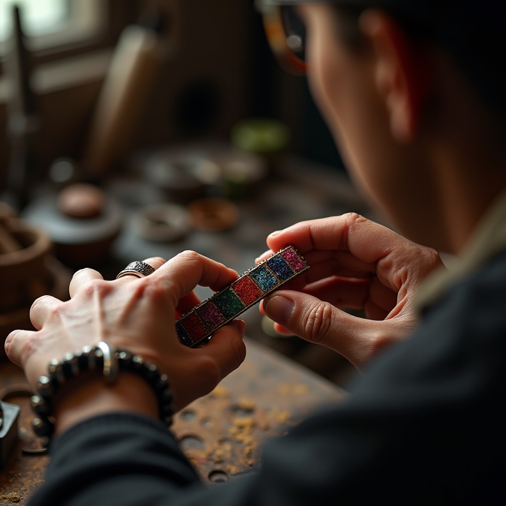 bracelet for inlay jewelry making