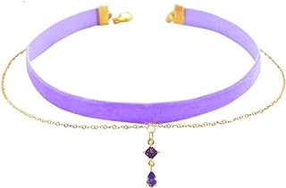 Gothic Black Velvet and Red Pendant Alloy Choker Necklace with Lobster Clasp for Women and Girls, Victorian and Renaissance Inspired Design