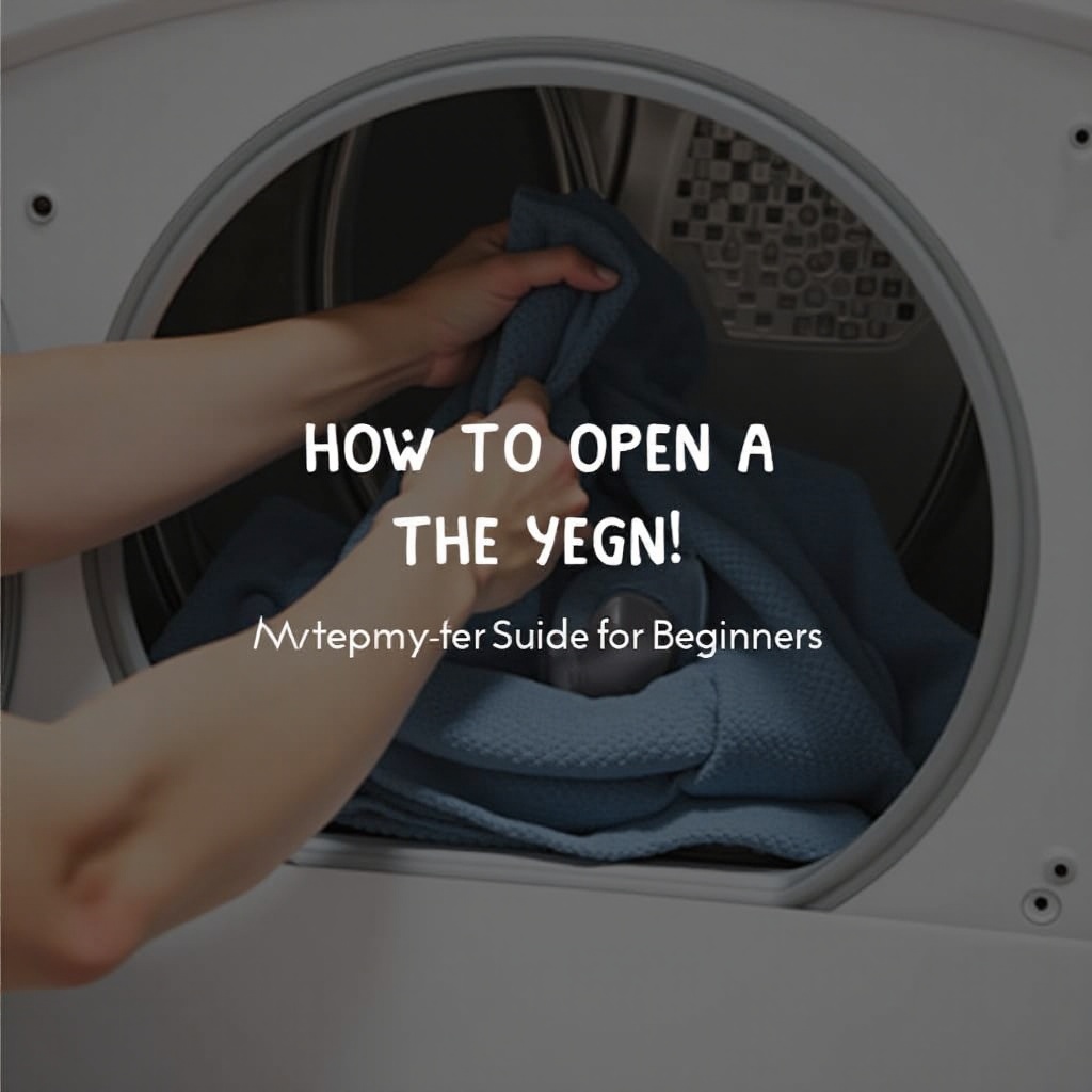 Open Your Dryer: A Beginner's Simple Guide