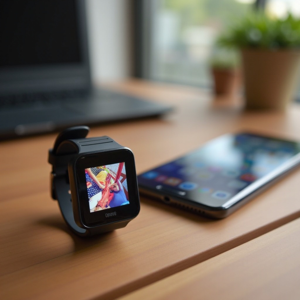 como poner una foto en mi smartwatch huawei