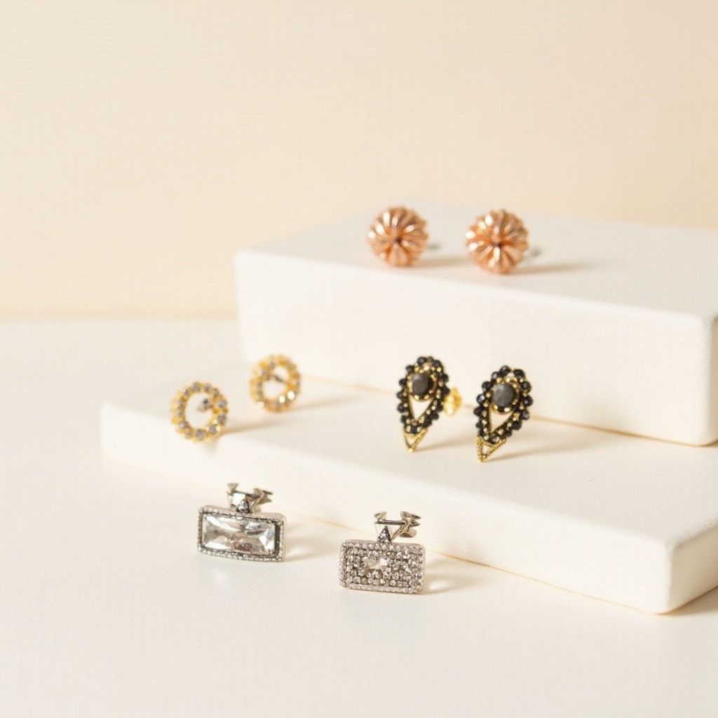 Boucles Clips de Luxe : Élégance Sans Perçage