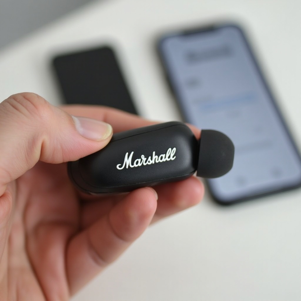 marshall minor 3 linker kopfhörer geht nicht