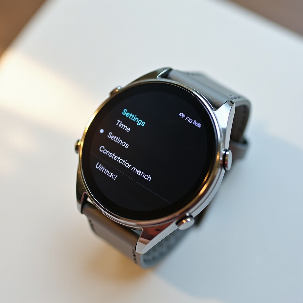 como cambiar la hora en lotus smartwatch