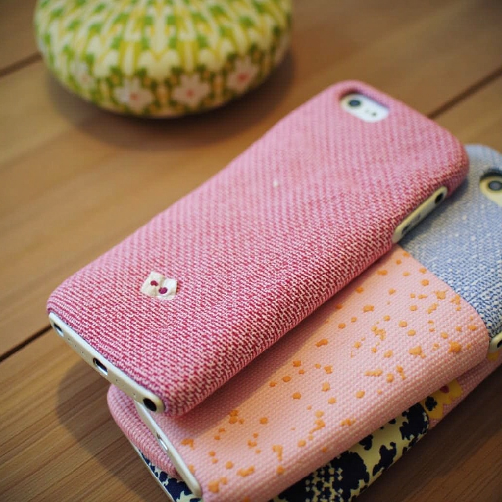 tuto pochette en tissu pour téléphone portable