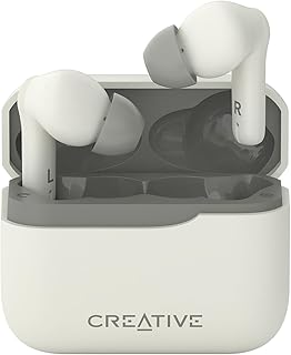 CREATIVE Zen Air Plus: Leichte, kabellose In-Ear-Kopfhörer mit Bluetooth LE-Audio und hybrider aktiver Geräuschunterdrückung, ideal für Erwachsene beim Sport und unterwegs