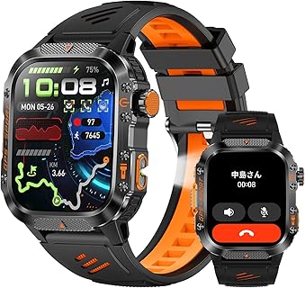 【新型スマートウォッチ】ChatGPT搭載＆内蔵GPSの2.01インチ大画面、高輝度懐中電灯機能も備えたコスパ最強モデル！スポーツ＆日常に最適