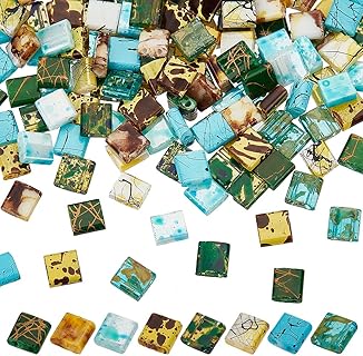 PH PandaHall Bracelet en Perle de Rocaille en Verre avec 8 Couleurs et Lustrées, Taille Unique et Double Trou, Idéal pour Bijoux et Travaux Manuels