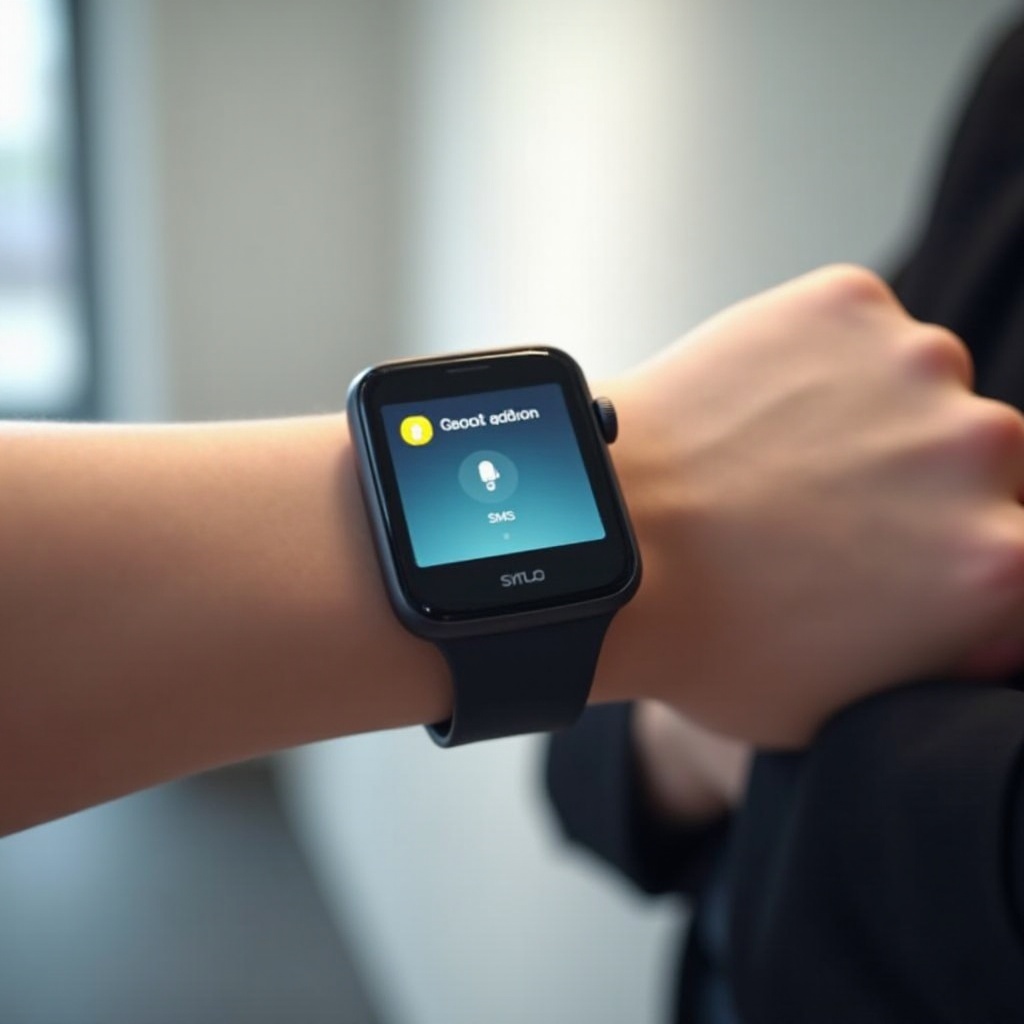 Configurer les SMS sur votre montre connectée