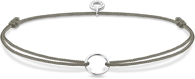 Thomas Sabo Damen Charm-Armband aus 925er Sterling Silber, 20 cm Größe, mit Schiebeverschluss und ohne Stein, ideal für individuell ausgewählte Charm-Anhänger. Perfekt als Geschenk!