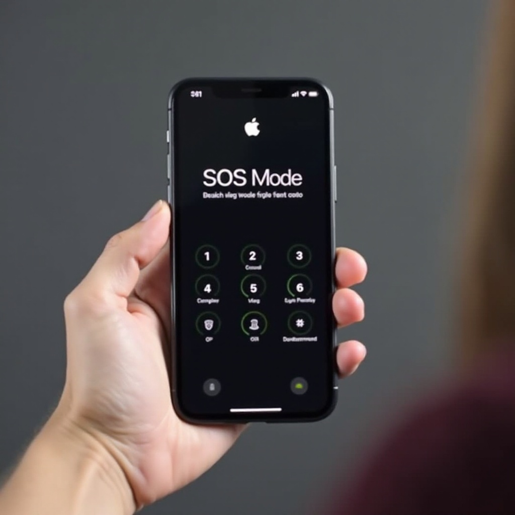 iphone 14 pro max sos mode