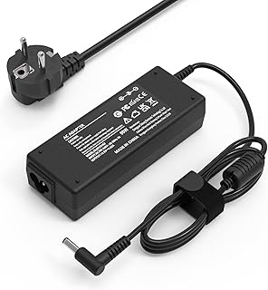 Hafiuege 90W USB Laptop Ladegerät mit 118,11 Zoll Kabel, schwarz, für HP EliteBook, Overheat- und Kurzschlussschutz. Perfekt für Notebooks und Tablets Laden