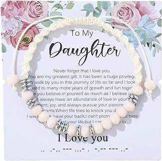 Gifts Bracelets for Mom Granddaughter Wife sister Daughter Grandmother, Birthday Gifts for Women Thanksgiving Day Gifts Jewelry Cord Wrap Bracelet.