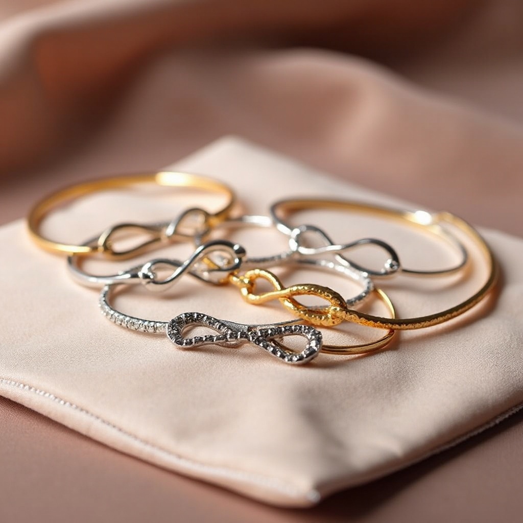 Einzigartige Armbänder mit Unendlichkeitszeichen