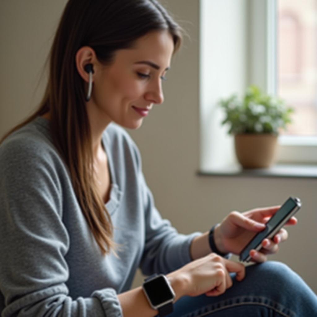 como conectar smartwatch y audifonos bluetooth al mismo tiempo