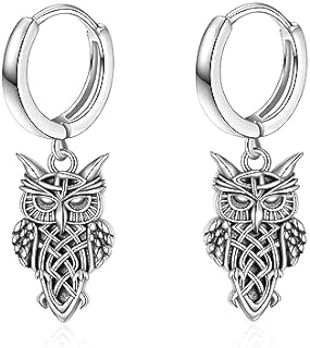 Charming Animal-Themed Sterling Silver Crystal Dangle Hoop Earrings Ideal for Women and Teen Girls
