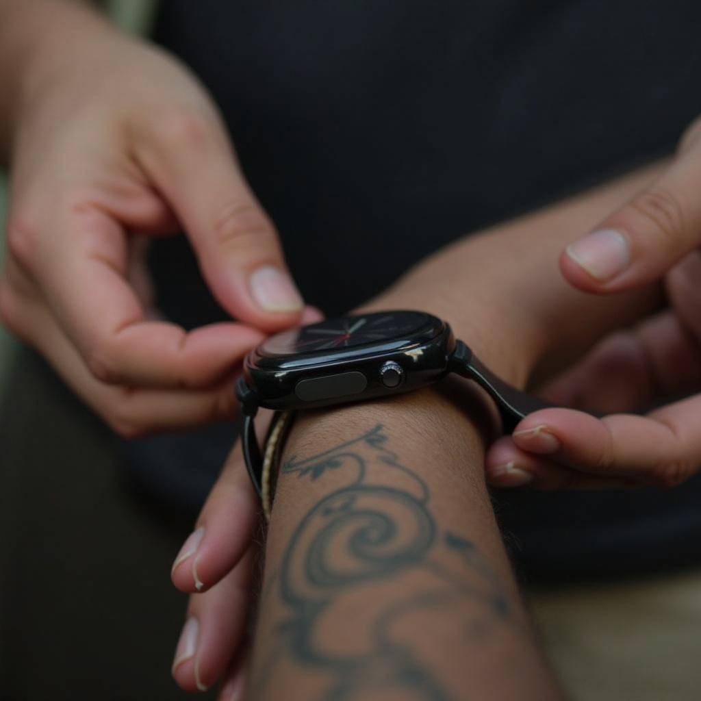 comment changer un bracelet de montre connectée