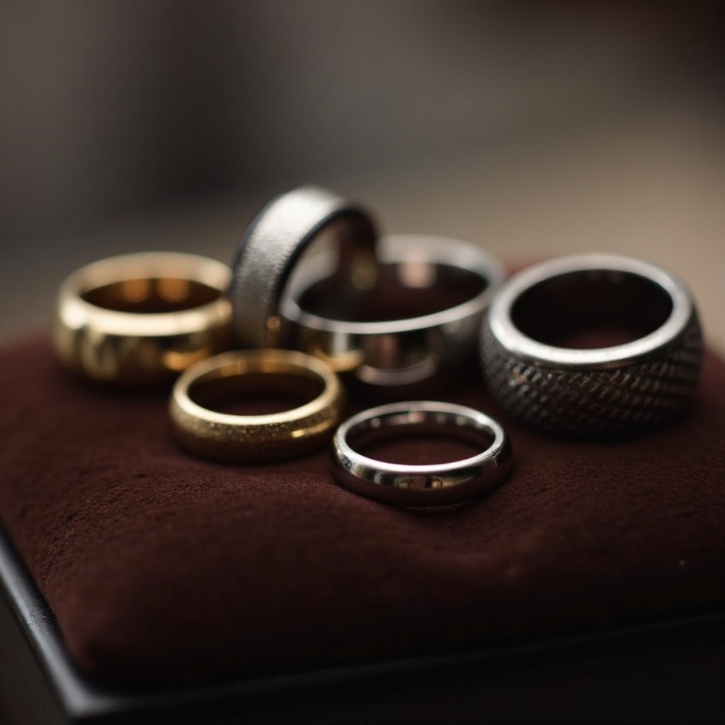 Discover Different Types of Metal for Men’s Wedding Bands