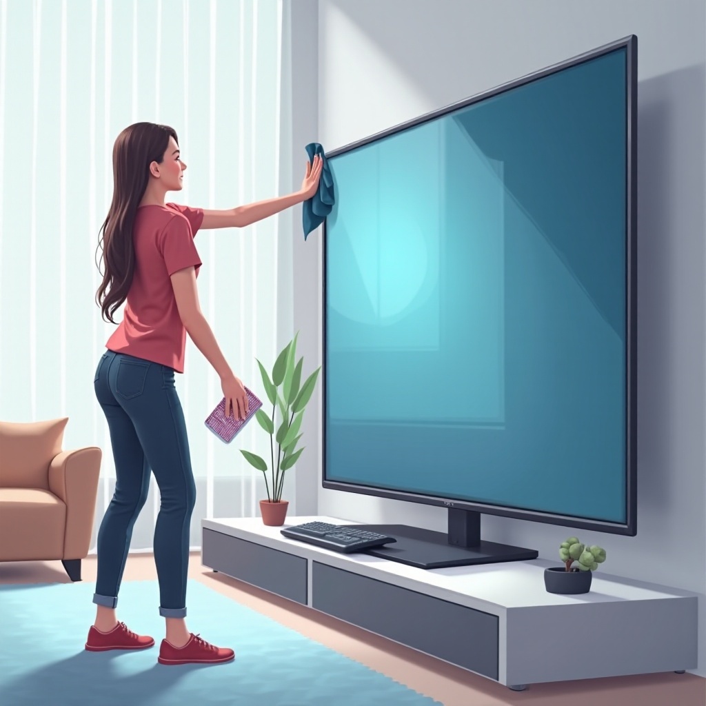 Nettoyer un écran TV : Guide et astuces simples