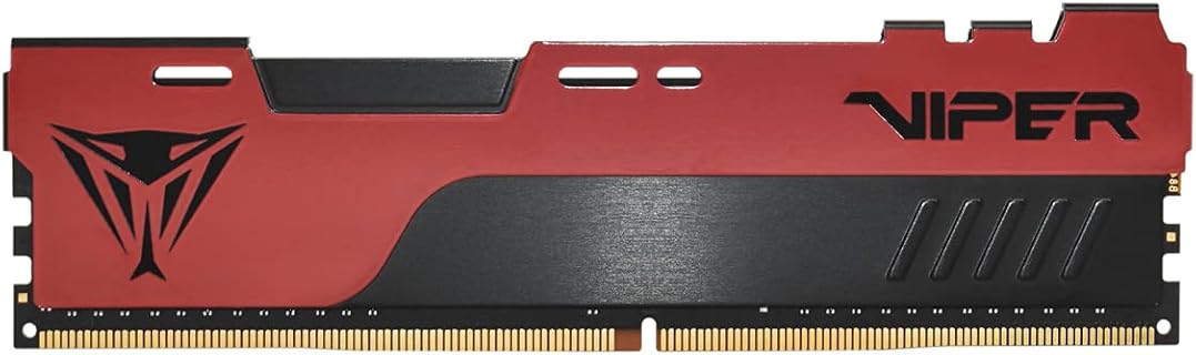 Patriot Viper Elite II, Memoria RAM DDR4 3200 MHz de 32GB para Jugadores y Entusiastas, LAT-CL18 con Disipador Aluminio y Compatibilidad XMP 2.0, Ideal para PC de Escritorio
