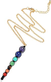 Zuo Bao ZuoBao 7 Chakra Natural Agate Yoga Bracelet 8mm Nature Stone Braided Rope Healing Yoga Agate Bead Rope Necklace