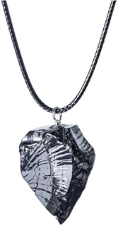 Elite Shungite Pendant Necklace - for Men, Women - Crystal Health - Made of Shungite Stone Type I - Grounding Tools Root Chakra