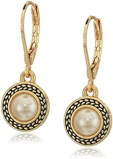 Handmade Silver Stainless Steel Leverback Earrings with Swarovski Crystals for Women, Drop Design Dangle Earrings for Teen Girls