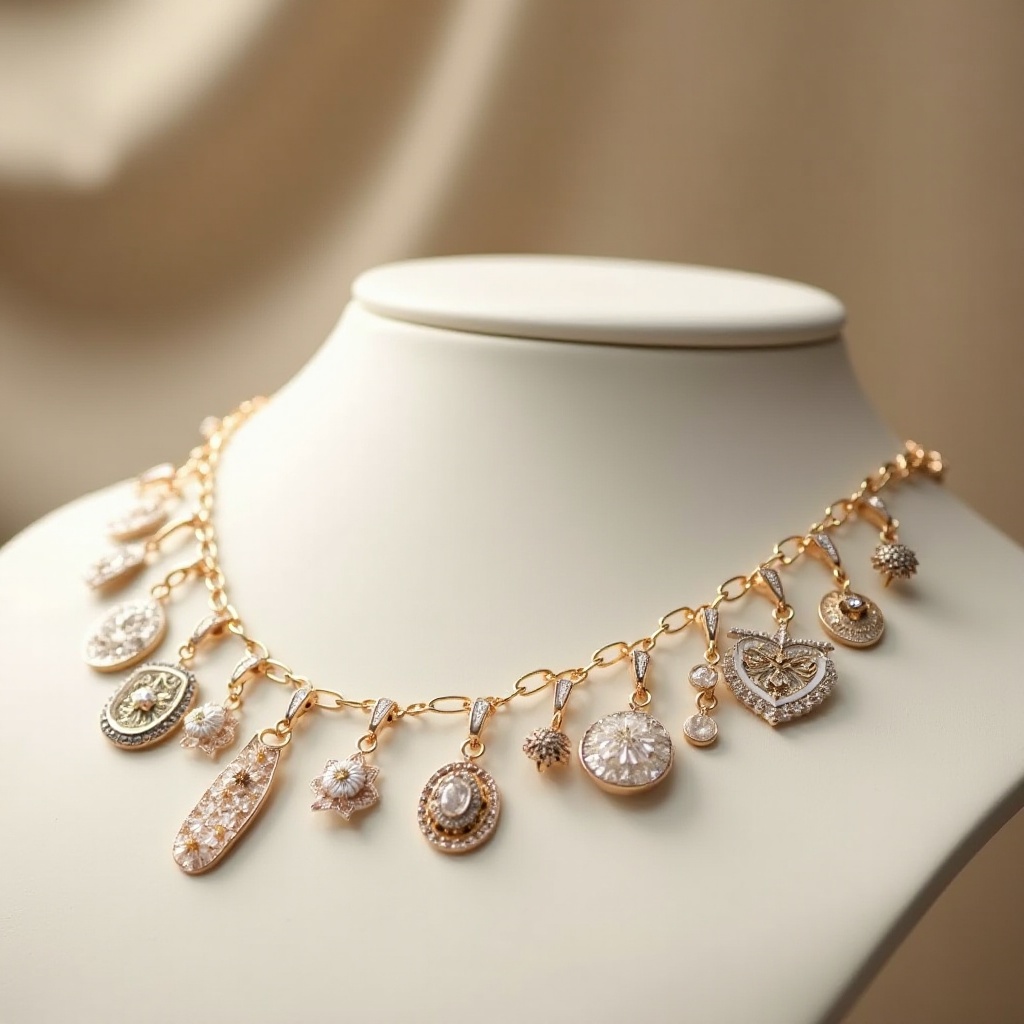 Kette mit kleinen Anhängern: Stilvoll & Vielseitig